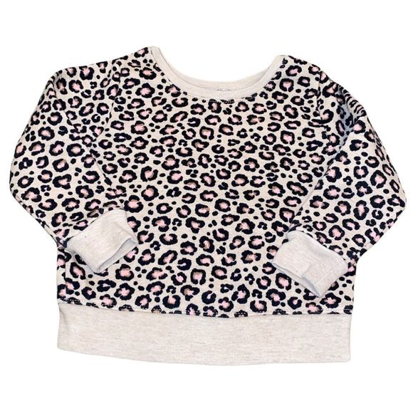 ☀️6/$20☀️ Nude Cheetah Sweatshirt - Picture 1 of 5